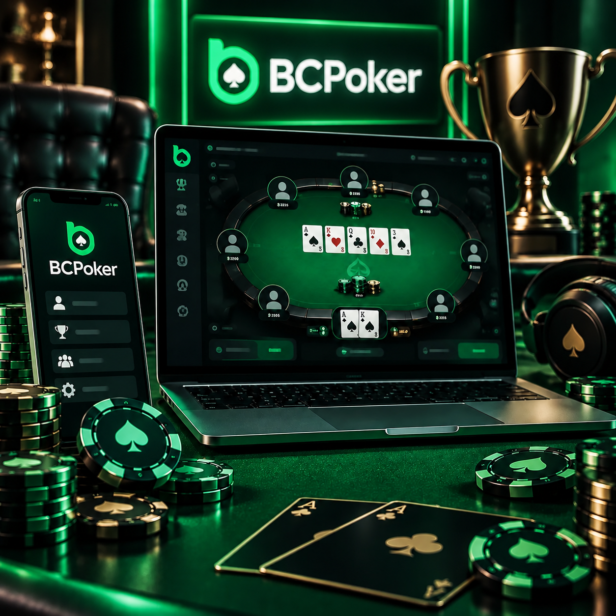 BCPoker cash games tournaments banner